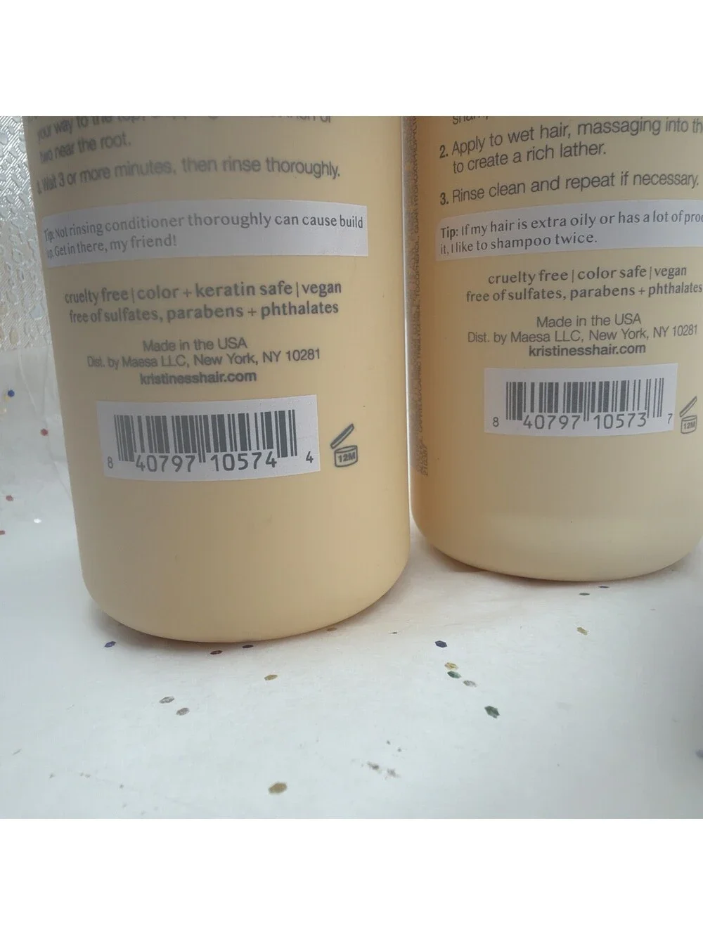 (2 Pack) Kristin Ess Signature Shampoo & Conditioner 10oz Salon Hair Care Duo